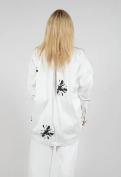 Long-Sleeved Shirt in Bianco
