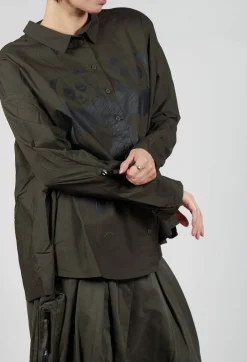 Loose Fit Shirt in Jungle Print