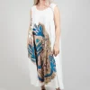 Loose Fit Vest Dress in Spec Handpaint