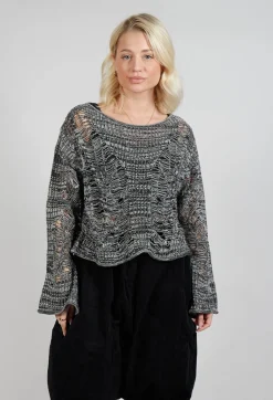 Loose Knit Jumper in Grey