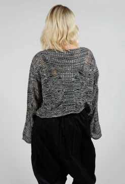 Loose Knit Jumper in Grey