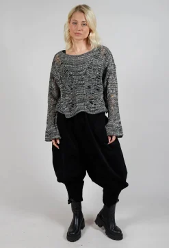 Loose Knit Jumper in Grey
