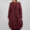 Loose Overcoat in Intense Rust