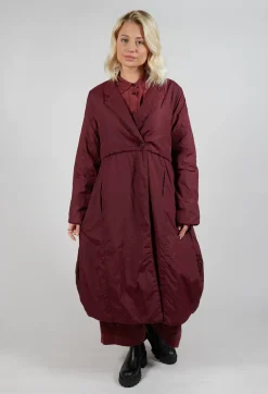 Loose Overcoat in Intense Rust