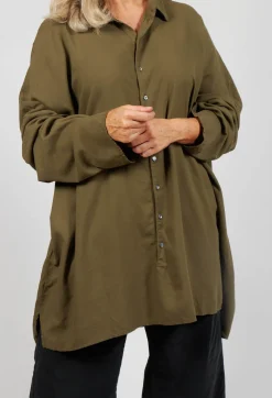 Loose Shirt TVC in Olive