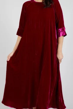 Lotus Dress in Fusia