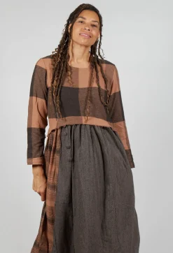 Louise Dress in Carreau
