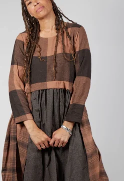Louise Dress in Carreau