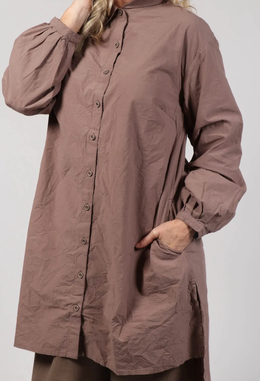 Lovis Blouse in Nutmeg