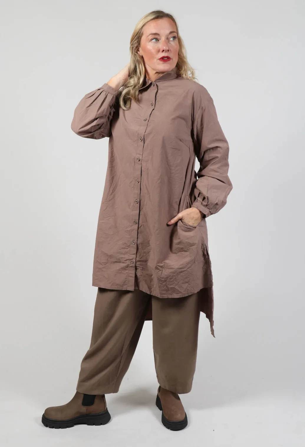 Lovis Blouse in Nutmeg