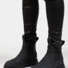 Low Chelsea Boots in New Black