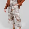 Low Crotch Pull on Trousers in Steppe Bronze