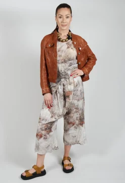 Low Crotch Pull on Trousers in Steppe Bronze