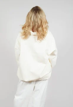 Lucia Jersey Jumper in Latte