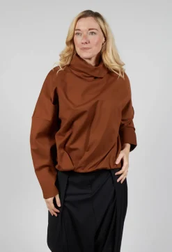 Lucia Jumper in Cuoio