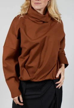 Lucia Jumper in Cuoio