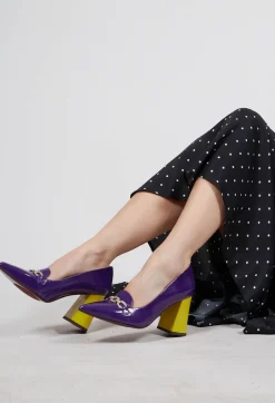 Luika Heels in Sucre Purple