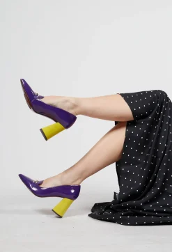 Luika Heels in Sucre Purple