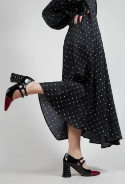 Lumila Heels in Sucre Granate