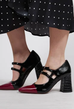 Lumila Heels in Sucre Granate