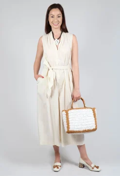 Luna P Jumpsuit In Latte