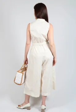 Luna P Jumpsuit In Latte