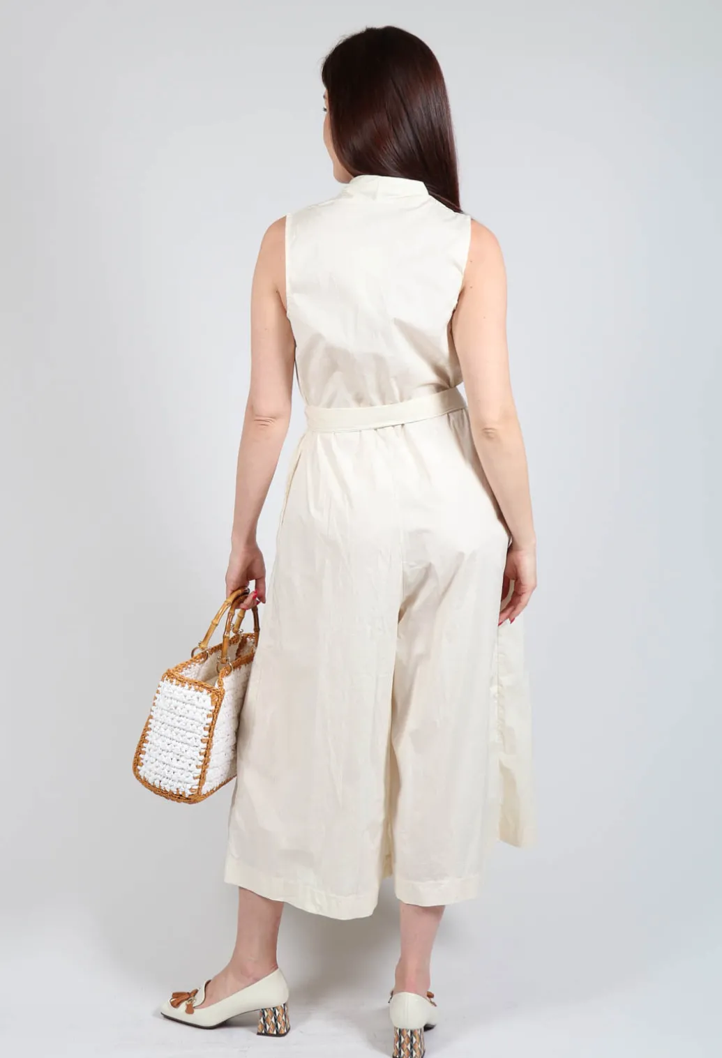 Luna P Jumpsuit In Latte