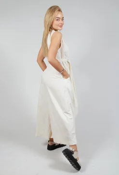 Luna P Jumpsuit In Latte