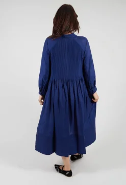Lupine Dress in Indigo