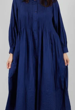Lupine Dress in Indigo