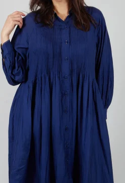 Lupine Dress in Indigo