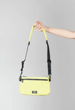 Lupitaalf Double Zip Bag in Lime
