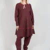 Madde Tunic in Burgundy
