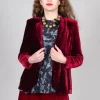 Maika Jacket in Tiedye Red