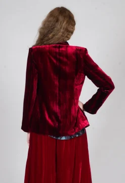 Maika Jacket in Tiedye Red