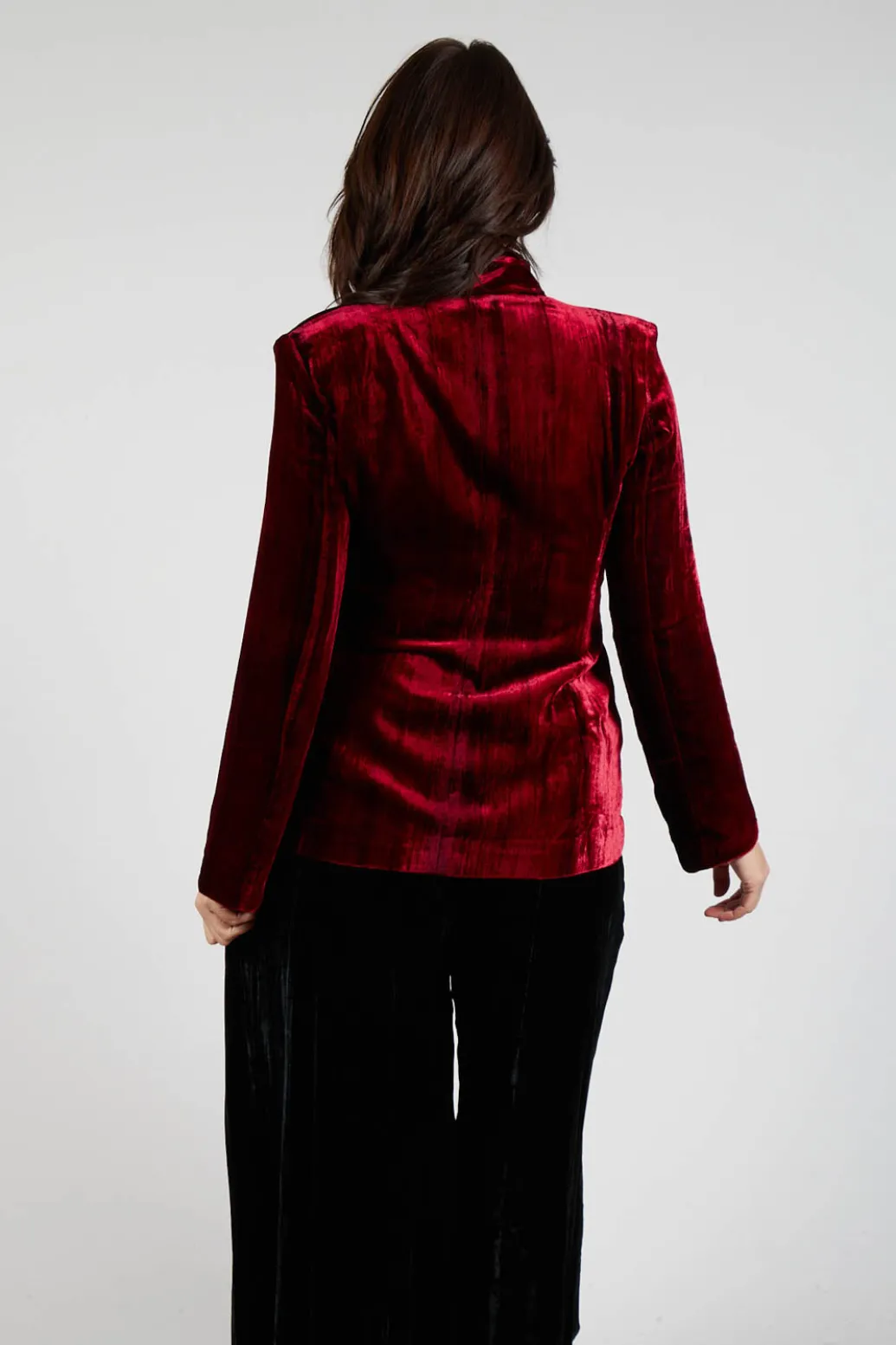 Maika Jacket in Tiedye Red