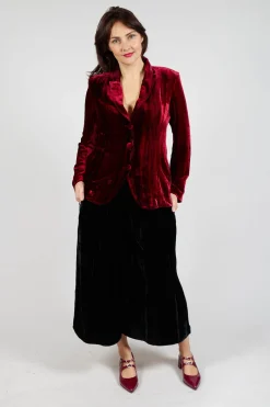 Maika Jacket in Tiedye Red