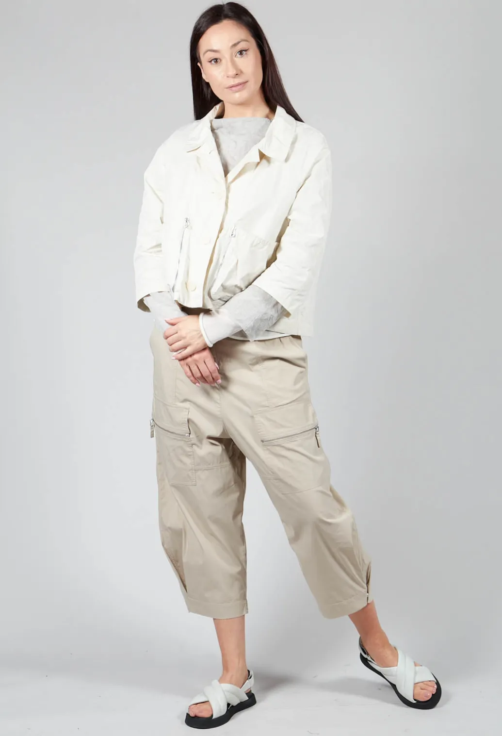 Main Jacket In Off White