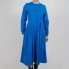 Maleha Dress in Cobalt