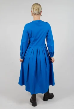 Maleha Dress in Cobalt