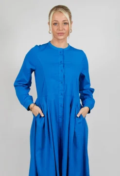 Maleha Dress in Cobalt