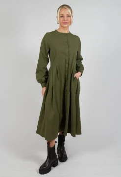 Maleha Dress in Khaki