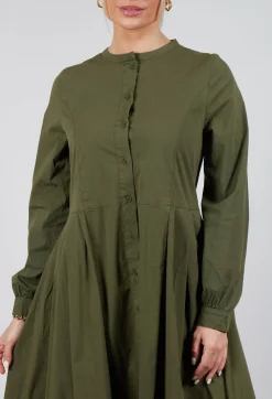 Maleha Dress in Khaki