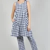 Mamba Dress in Azur Big Check