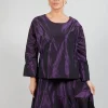 Marano Top in Plum