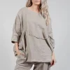 Marte L Shirt In Argento