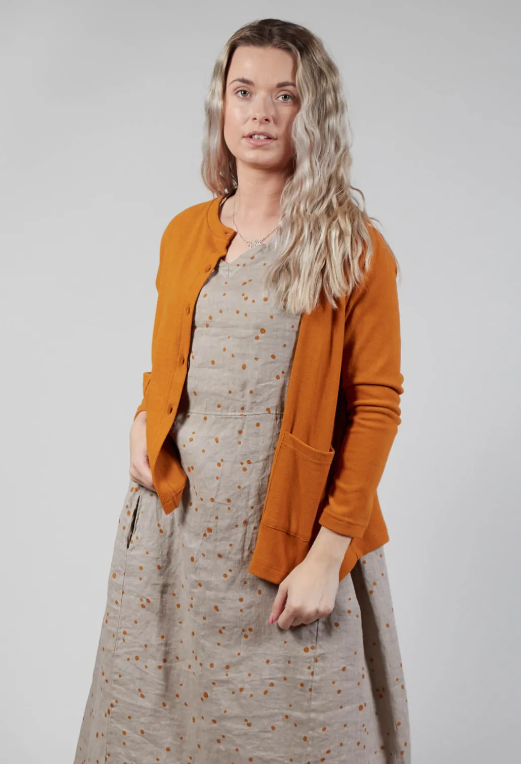 Matita Cardigan In Ambra