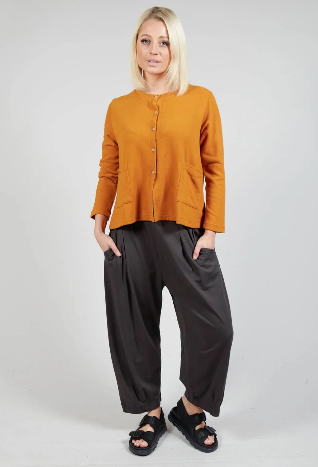 Matita Cardigan In Ambra