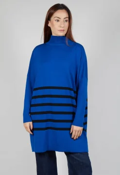 Max Jumper Dress in Royal Nero