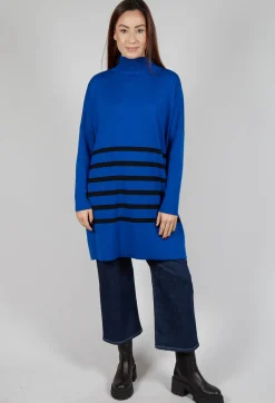 Max Jumper Dress in Royal Nero